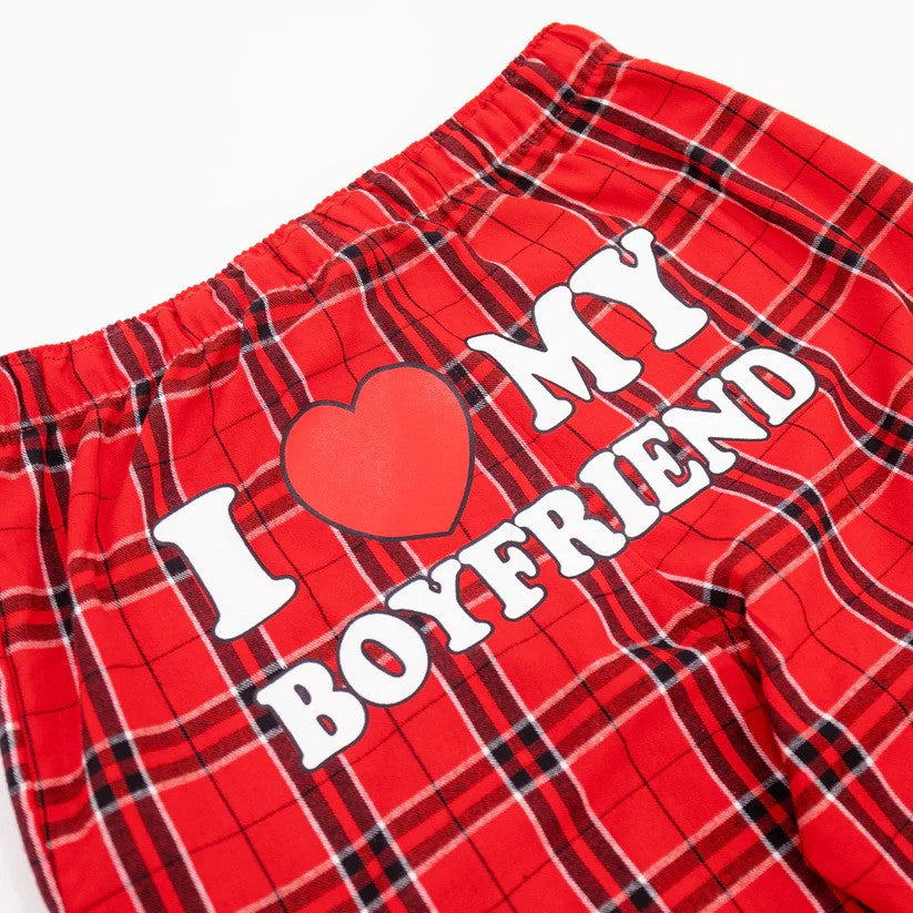 I Love My Boyfriend Pajamas
