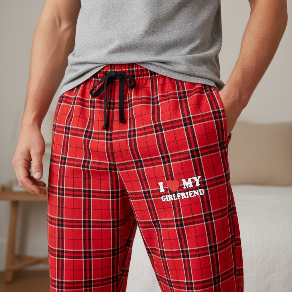 I Love My Girlfriend Pajamas