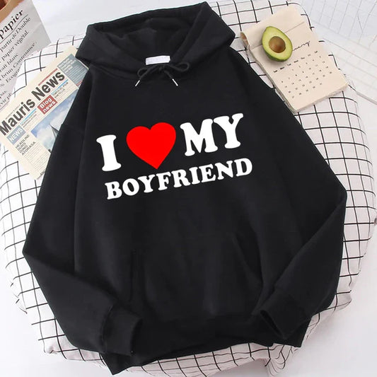 I Love My Boyfriend Hoodie