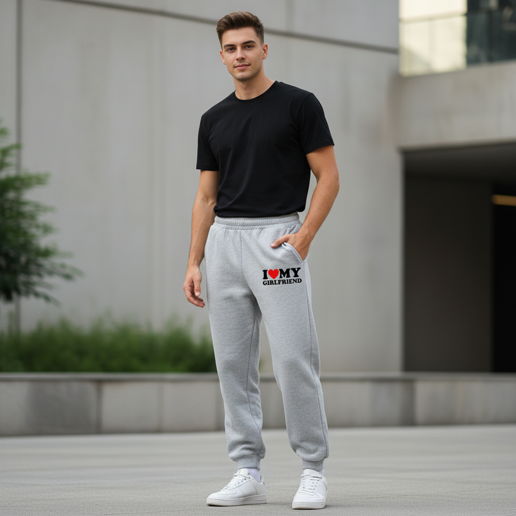 I Love My Girlfriend Sweatpants