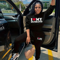 I Love My Husband Sweatpants