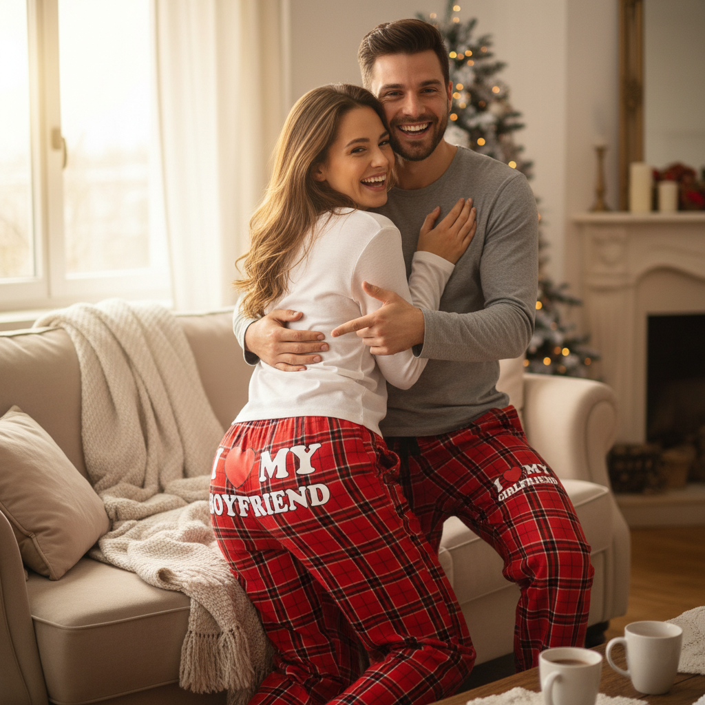 I Love My Boyfriend Pajamas